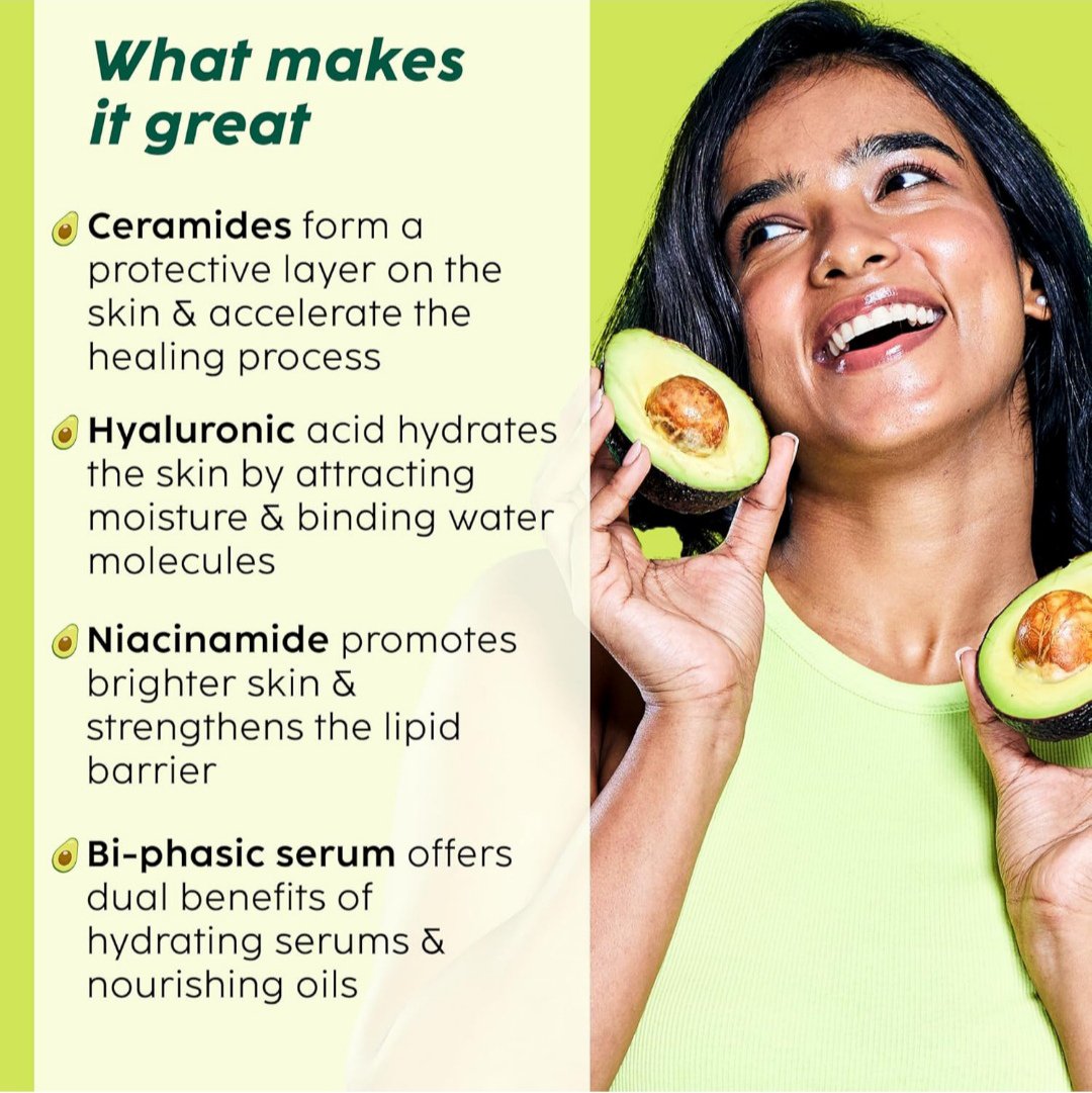 Avocado Ceramide Moisture Rush Biphasic Serum for Strengthening Moisture Barrier - Image 3