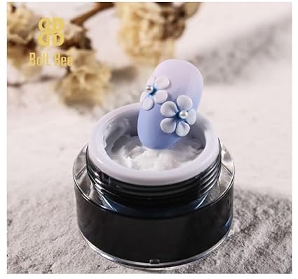 Bolt bee 5D sculpture Gel Carved Gels Nail Polish for Decoration Patterns Nail Art Kit DIY Flowers Painting - Image 3