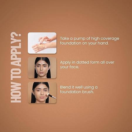 SWISS BEAUTY High Performance Matte Liquid Full Coverage Foundation For All Skin Types - Image 2