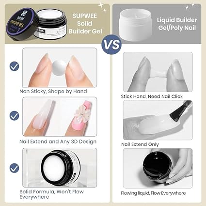 Bolt bee 5D sculpture Gel Carved Gels Nail Polish for Decoration Patterns Nail Art Kit DIY Flowers Painting - Image 4