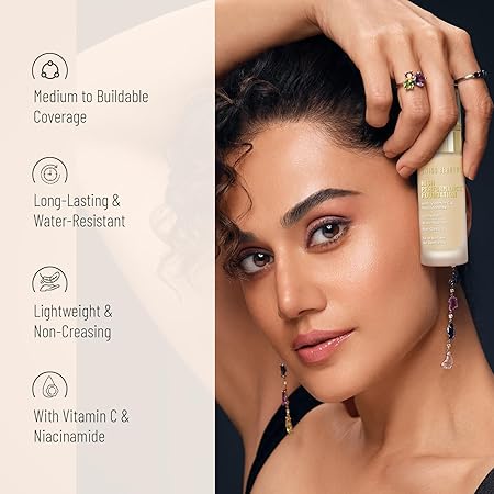 SWISS BEAUTY High Performance Matte Liquid Full Coverage Foundation For All Skin Types - Image 3