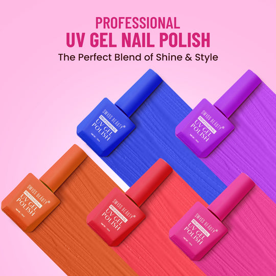 Swiss Beauty UV Gel Polish (15 ml) - Image 2