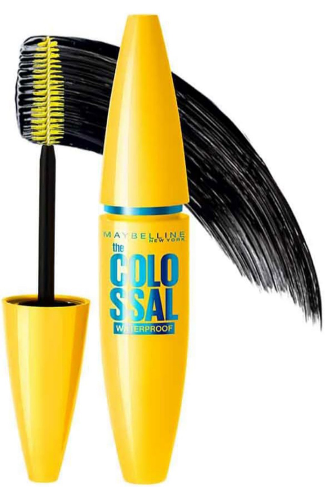 Maybelline New York Mascara, Volumizing & Lengthening, Waterproof, Black, Volume Express Colossal, 10ml
